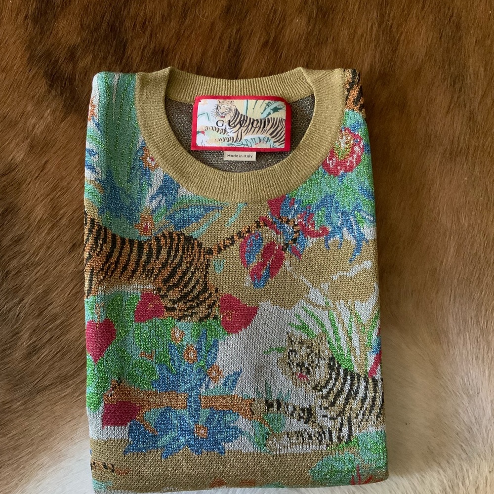 Gucci Tiger Jacquard Vest - Picture 10 of 11